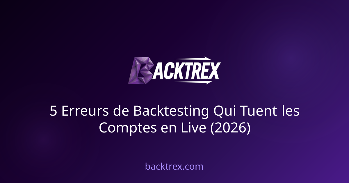 5 Erreurs de Backtesting Qui Tuent les Comptes en Live (2026)