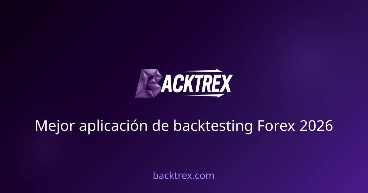 Mejor aplicación de backtesting Forex 2026